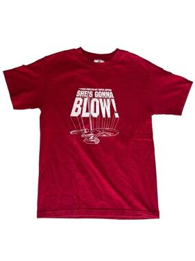 Vintage Star Trek "She's Gonna Blow!" Graphic T-Shirt - Size Small